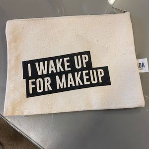 Makeup canvas bag